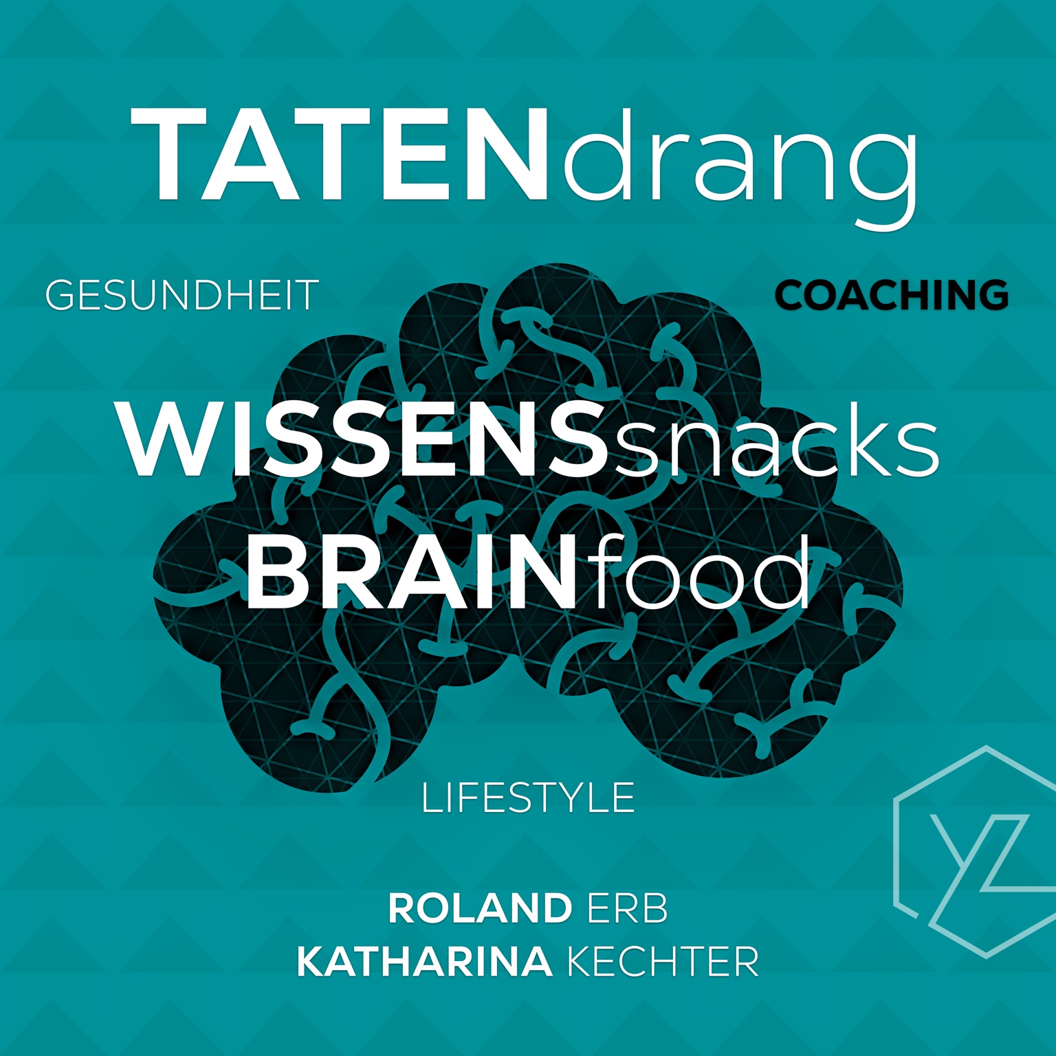 Tatendrang-Cover: Wissenssnacks und Brainfood von Roland Erb und Katharina Kechter